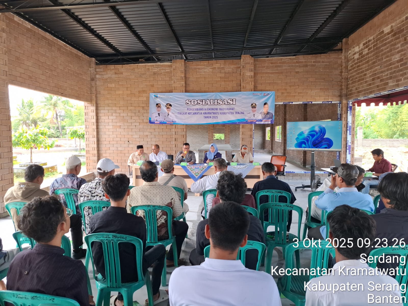 sosialisasi-pengembangan-ekonomi-masyarakat-tahun-2025-di-taman-coklat-serdang-kramatwatu